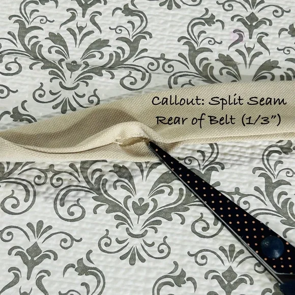 Bershka Beige Button Down Jumpsuit with Tie Waist, Medium - Picture 15 of 16